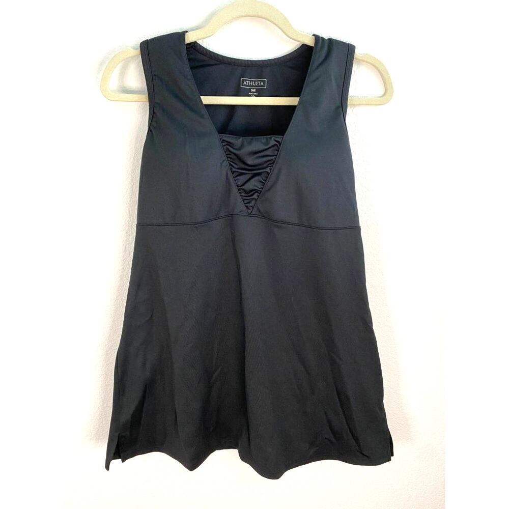 Athleta Athletic V Neck Support Bra 36c